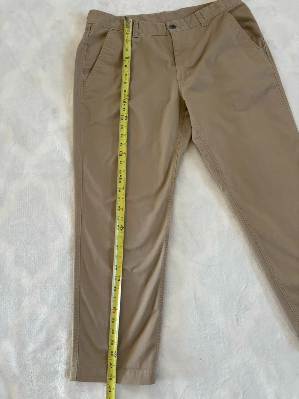 The North Face Men's Khaki Stretch Chinos - Size 36 Short